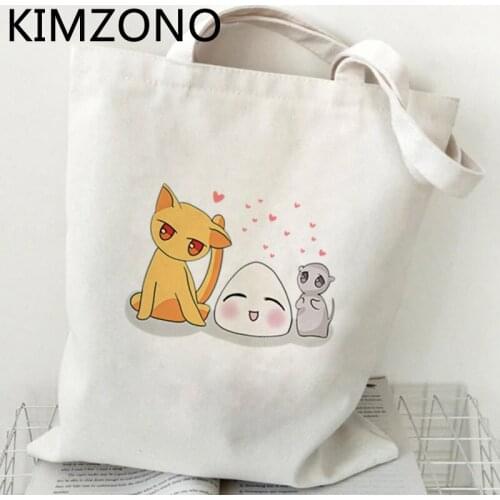 Fruits Basket shopping bag shopper eco shopping canvas jute bag shopper bag bolsa compra boodschappentas string grab