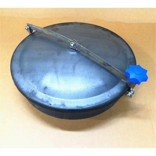 Carbon Steel Manhole Cover A3 Quick Opening Manhole Atmospheric Manhole Door Iron Man Hole Tank Mouth Round Manhole