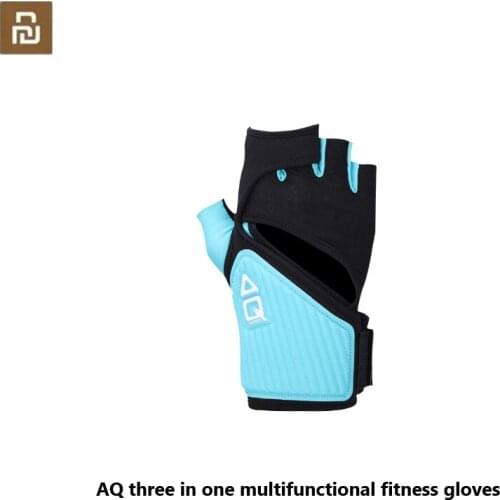 Youpin AQ 3-in-1 Multifunctional Fitness Gloves, Gloves, Wristbands, Fingers, A Pair of Three-Use Daily Fitness Exercise