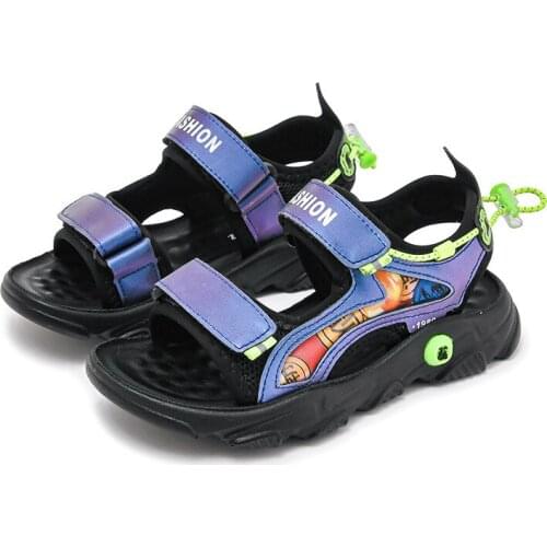 18 Colors Baby Boys Sandals Summer Children Beach Shoes Fashion Comfortable Sports Casual For Kids Size 26-37