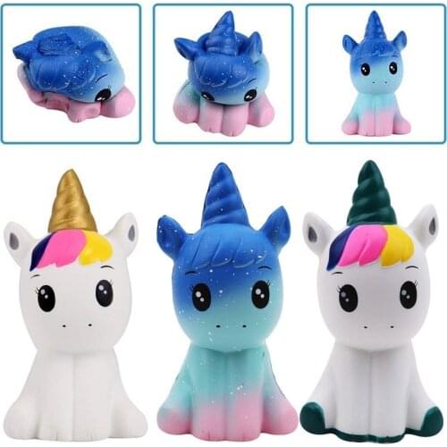 Jumbo Kawaii Galaxy Unicorn Squishy Cake Panda Bread Squishies Cream Scented Slow Rising Relieve Stress Squeeze Toys Kid Gift