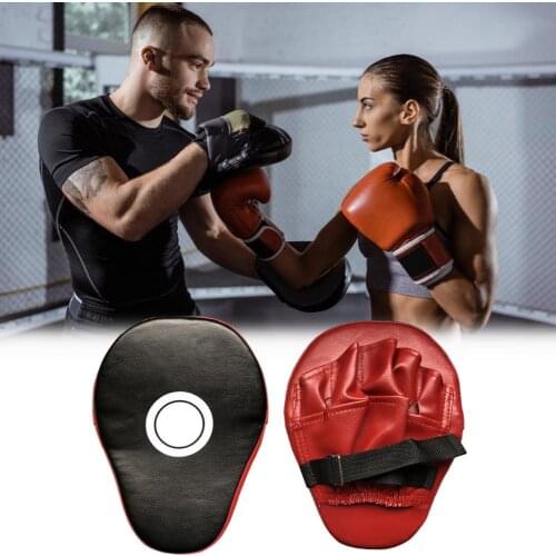 Thai Training Curved Hand Target Reinforced Earthquake Resistant Target Boxing Equipment Pads PU Paws for boxing