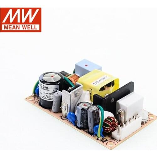 MEAN WELL PSC-35A 35W Switching Power Supply 13.8V 13.8V DC 1.7A 0.9A PCB open frame with Battery Charger(UPS function)