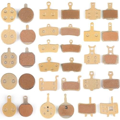 1 pair of copper base brake pads for bicycles Shimano XTR M965 966 Saint XT SLX Deore Auriga SRAM AVID BB5 BB7 Juicy Elixir Magu