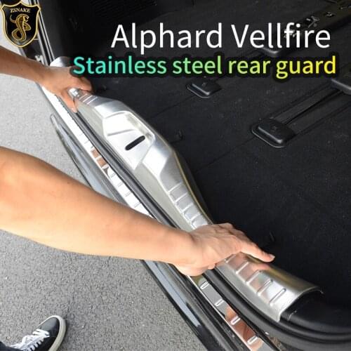 2015-2021 Toyota Alphard Vellfire MPV, rear guard, sill bar, trunk guard, tailgate, interior bumper protection