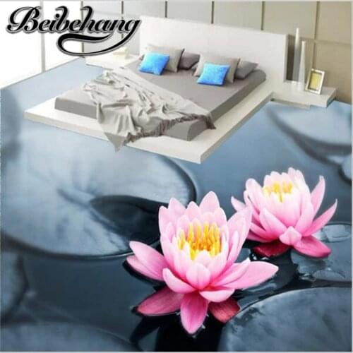 Beibehang Custom 3D PVC floor mural wear non-slip waterproof thickened self-adhesive photo Wallpaper wall sticker wall painting