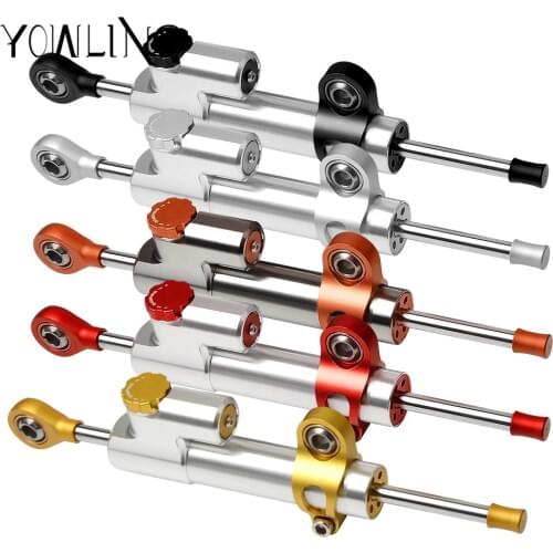 For YAMAHA YZF R6 2006-2016/ YZF R1 2009-2012 CNC Aluminum Motorcycle Damper Steering Stabilize Linear Reversed Safety Control