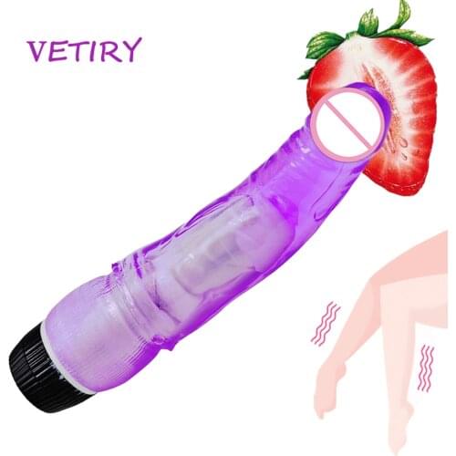 VETIRY Big Dildo Vibrator Realistic Jelly Dildo Realistic Penis G-spot Stimulation for Women Sex Toys Masturbation Sex Products