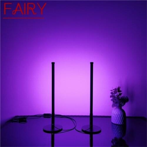 FAIRY RGB Dazzle Color Table Light Background Atmosphere Lamp Decorative for Home Bedside Living Room KTV Hotel