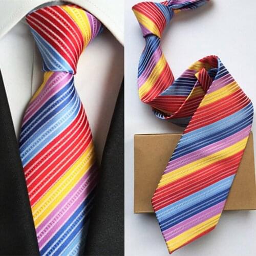 Striped Neck Ties For Men Neckties Gravatas Floral Corbatas Mens Plaid Wide Neck Tie 8cm Business Suit Wedding Party Krawatte