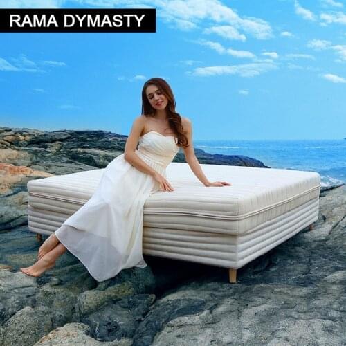 Compressed Latex Pocket Mattress with High Density Foam, matelas mousse king/queen size mattress, customized size mattress