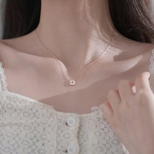 Fashion Jewelry High Quality Crystal Pendant Necklace 2021 New Design Chain Necklace Hot Selling For Women Party Gifts