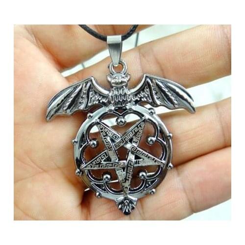 Natural Quartz crystal Turquoises alloy bat pendant for diy Jewelry making necklaces Accessories 5pcs A10