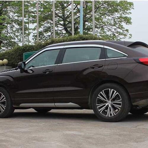 Brand New 1 Set Windows Chrome Vent Visors Rain Guard Sun Shield Deflectors For Honda UR-V 2016-2019