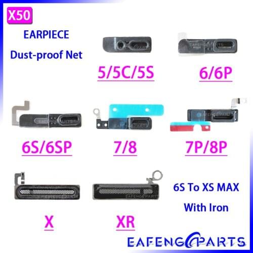Dust-proof Net Mesh Stickers for iPhone 5S 5C 6 7 8 Plus XR XS MAX Adhesive Ear Speaker Earpiece Anti Dust Mesh