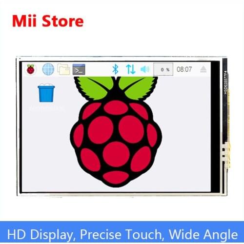 Raspberry Pi 3.5inch Touch display HD LCD screen Support Raspberry Pi 3/4/zero, Raspberry High definition display Screen