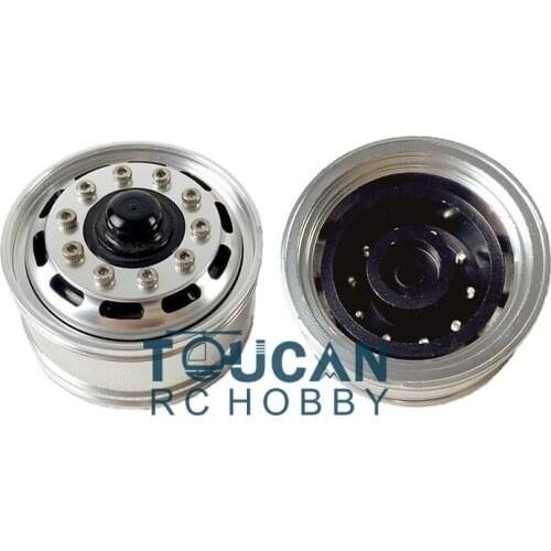 RC Hercules Upgraded Spare Metal Front Wheel Hub E for DIY 1/14 Tamiya Truck TH01394-SMT4