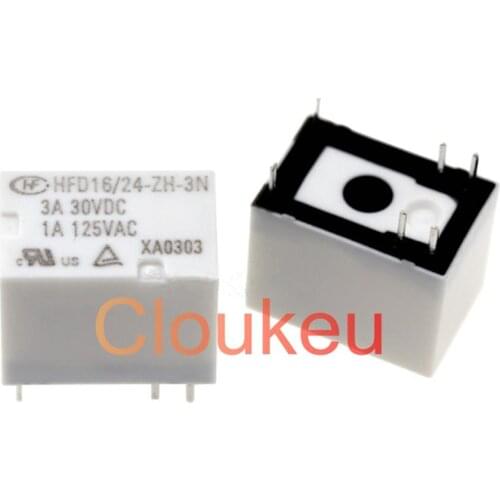 Relay HFD16/05 12 24-ZH-3N 5V 12V 24V 3A 6pin HFD41