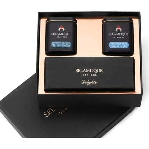 Selamlique Türk Kahvesi ve Lokum Seti