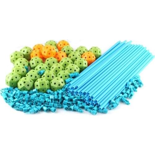 Building Kit for Kids,85 Pcs Flexible ConstructionBuilder Making Kits Toys to Build Castles Tower Play Tent for Kids