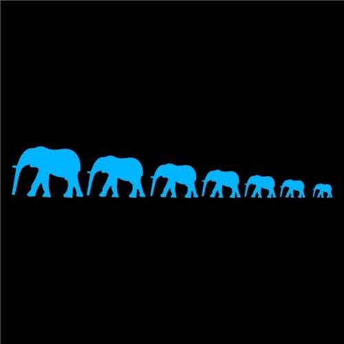 Glowing Elephant Wall Stickers Glow in the Dark Cartoon Animal Switch Sticker Kids Rooms DIY Children Home Decor Luminous Decal
