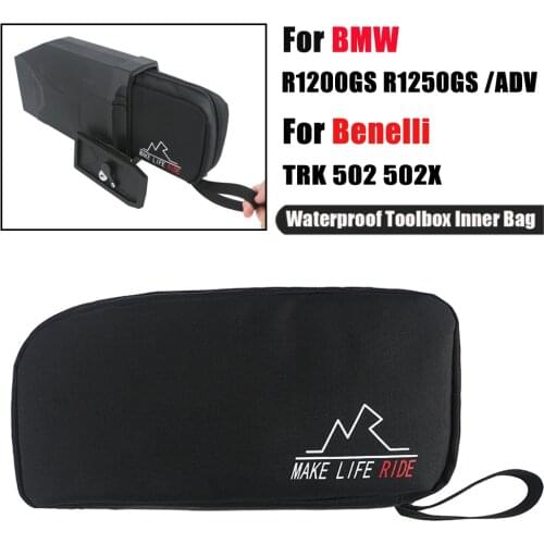 Motorcycle Waterproof Toolbag Side Tool Box Case Inner Bag For BMW R1200GS ADV LC R1250GS F750GS F850GS For Benelli TRK 502 502X