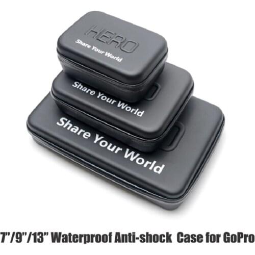 Waterproof Carrying Case Protective Storage Collection Bag Box for GoPro 9 4 5 6 7 8 Go Pro Action Camera Accessory