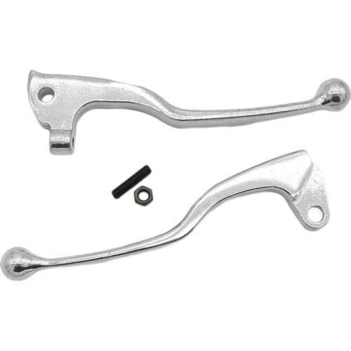 1 Pair Aluminum Motorcycle Universal Left Right Brake Clutch Lever Handle For Yamaha YZ80 125 TW XT225 250 350 TTR TT600