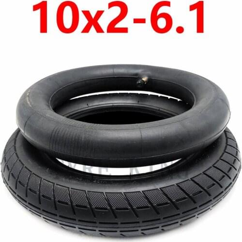 10x2-6.1 Inner Outer Tyre 10x2 Inflatable Wheel Tire for Xiaomi Mijia M365 Electric Scooter Parts