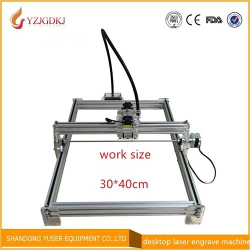 2500mw laser engraving machine working area 30*40cm laser engraver laser cutting machine for a toy to friend