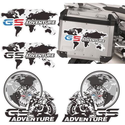 1200 Trunk F850 R1200 R1250 310 GS GSA Adventure Carrier Case Panniers Aluminium Stickers For BMW R1200GS F800GS R1150GS G310GS