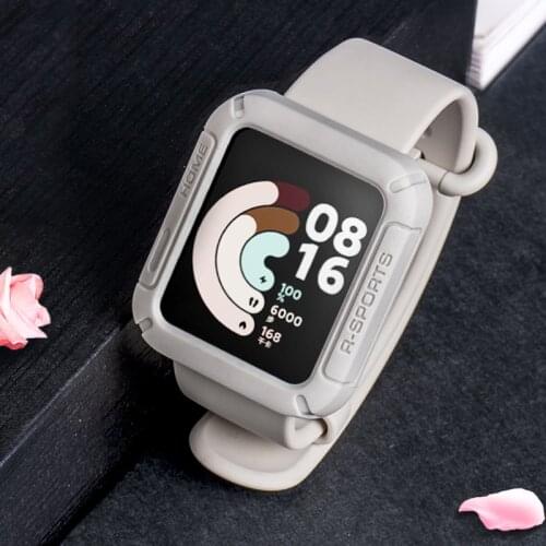 Cases for Xiaomi Mi Watch Lite Redmi Smart Watch Cover protector armor bumper band strap bracelet