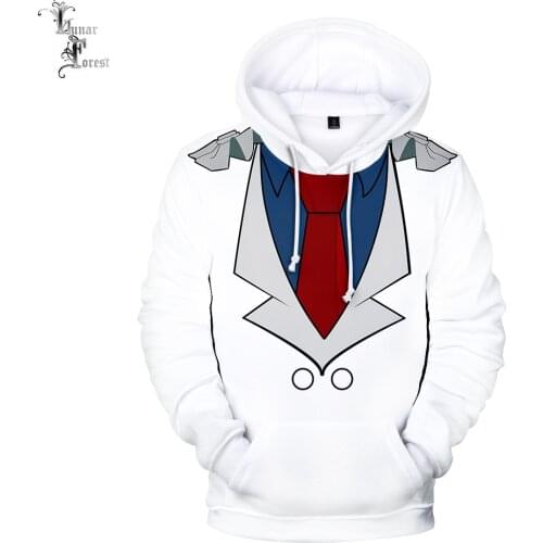 Detective Conan Character 3D Printing Men/Women Autumn Fashion Japanese Anime Hoodies Sweatshirt Long Sleeves Pollover Plus Size