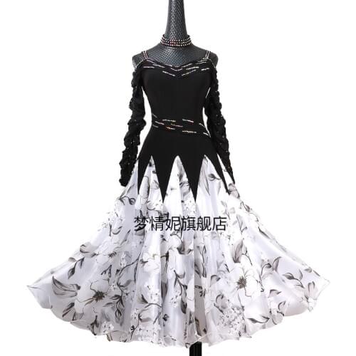 Customize New ballroom dance dress standard ballroom waltz dresses ballroom dance competition dresses custom made LXT576