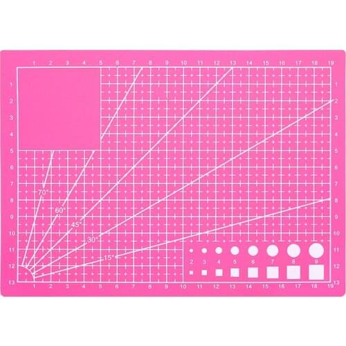 MIUSIE A5 PVC Cutting Mat Pad Patchwork Cut Pad A3 Patchwork Tools Manual DIY Tool Cutting Board Paper Mat For Leather Tool