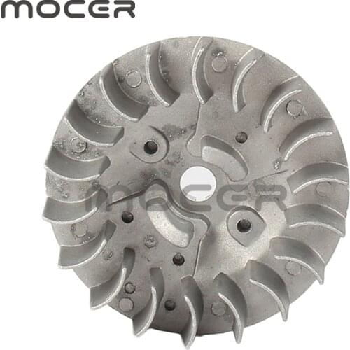 Mini Moto Recoil older Pull Starter Flywheel For 2 Stroke 47cc 49cc Engine parts Pocket Bike Chinese Dirt Quad ATV Crosser