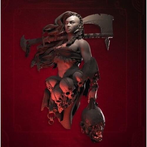 1/10 Resin Model Bust GK,Unassembled and unpainted kit