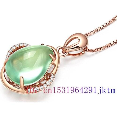 Jade Water drop Pendant 925 Silver Agate Gifts Fashion Charm Necklace Gemstone Amulet Chalcedony Women Natural Jewelry Chinese