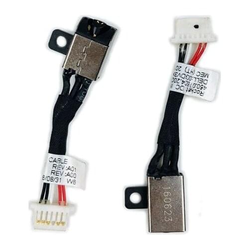 New Laptop Rocket DC Cable For Dell Inspiron 11 3162 11-3162 3168 11-3168 3164 3167 3169 11-3169 DC Power Jack Port Cable Wire
