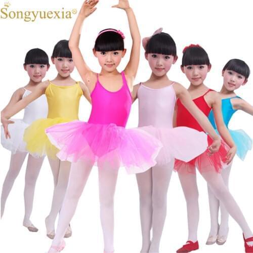 Wholesale Girls Ballet Dress For Children Girl Dance Clothing Kids Ballet Costumes For Girls Dance Leotard Girl Dancewear