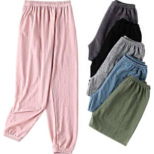 Childrens Anti Mosquito Pants New Spring Summer Infant Air Conditioning Pants Boys and Girls Lantern Pants Baby Casual Trousers