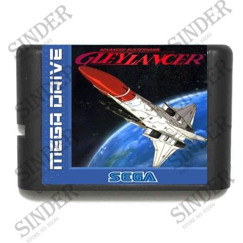 Gleylancer 16 bit MD Game Card For Sega Mega Drive For Genesis