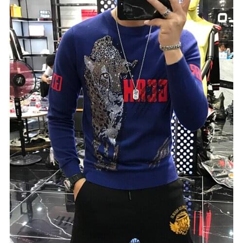 2020 New Spring Autumn Mens Long Sleeve Cotton Sweater Male Casual Solid Color Slim Fit Europe Style Sweater