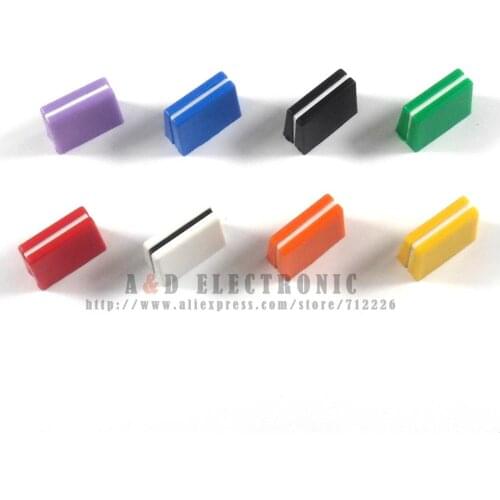 8PCS/LOT REPLACEMENT FOR PIONEER FADER CROSSFADER KNOB DJM800 DJM700 DAC2371 many color to chose