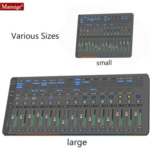 900X400mm Keyboard Pad Audio Mixer Mouse Pad XXL Mixing Console DIY Custom Game Desk Mat Gaming Mat PC Mousepad Large