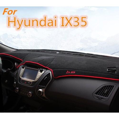 Automobile Instrument Panel Shading Pad Car Dashboard Avoid Light Pad Dark Mat For Hyundai IX35 2010-2013 2014 2015