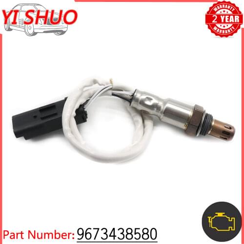 XUAN O2 Oxygen Lambda Sensor Air Fuel Ratio Sensor 9673438580 For Citroen C-Elysee C3 DS3 Peugeot 2008 208 301 1.0 1.2 VTi