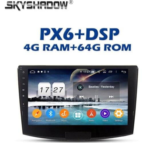 PX6 Car DVD Player DSP Android 10 64G+ 4G LTE GPS RDS Radio wifi Bluetooth 5.0 For Volkswagen Passat B6 B7 CC Magotan 2011-2016