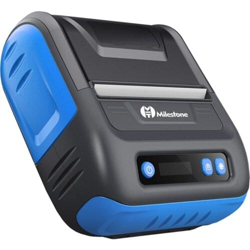 Bluetooth Thermal Printer Label Maker for Clothing Retail Receipt Printer Max 90mm/s 10-80mm Paper Width Smart APP Editing EU/US