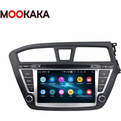 For Hyundai I20 2014-2019 Car Multimedia Player Video Audio Stereo PX6 Screen Android 10.0 4+128G WiFi GPS Navi Head Unit DSP